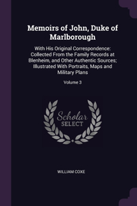 Memoirs of John, Duke of Marlborough