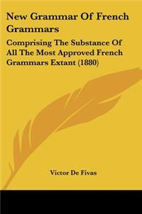 New Grammar Of French Grammars