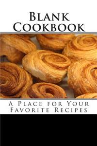 Blank Cookbook