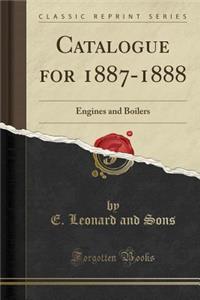Catalogue for 1887-1888