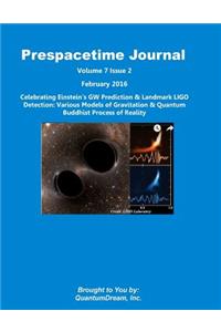 Prespacetime Journal Volume 7 Issue 2