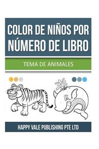 Color De Niños Por Número De Libro