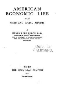 American Economic Life in Its Civic and Social Aspects