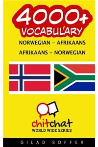 4000+ Norwegian - Afrikaans Afrikaans - Norwegian Vocabulary