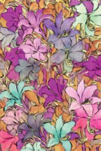 Floral Pattern Painted Notebook