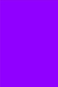 Journal Electric Violet Color Simple Plain Violet