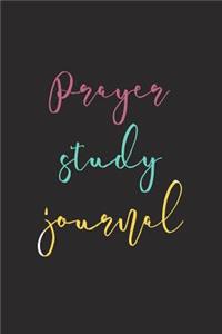 Prayer Study Journal