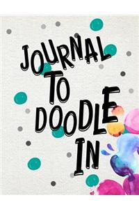 Journal To Doodle In