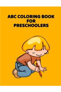 ABC Coloring Book For Preschoolers