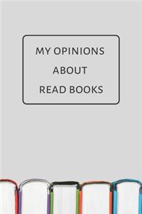 My Opinion About Read Books