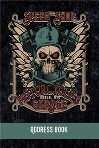 SPEED SHOP. Motorcycle Garage