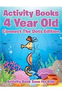 Activity Books 4 Year Old Connect The Dots Edition