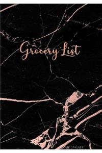Grocery List
