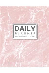 Daily Planner 365 Undated Days