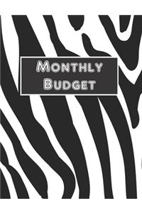 Monthly Budget Tracker Notebook