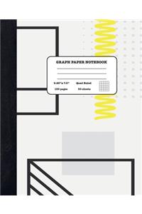 Graph Paper Notebook Quad Ruled 5x5