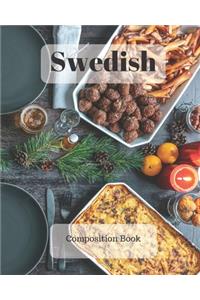 Swedish Composition Book