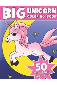 The Big Unicorn Coloring Book