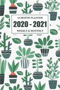 2020-2021 Monthly Planner