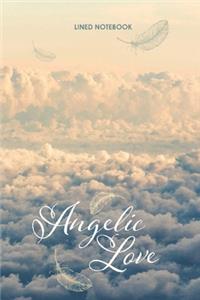Angelic Love Lined Notebook