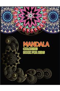 Mandala Coloring Book for Kids