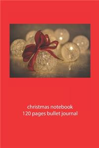 christmas notebook 120 pages lined