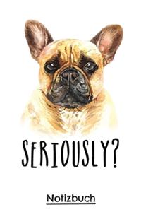 Französische Bulldogge Notizbuch