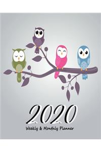 2020 Weekly & Monthly Planner