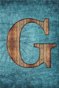 Monogrammed Notebook - G