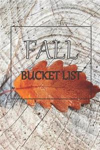 Fall Bucket List