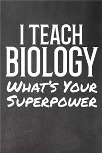 I Teach Biology