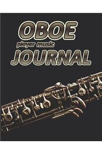 Oboe Player Music Journal