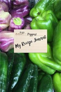 My Recipe Journal for Peppers