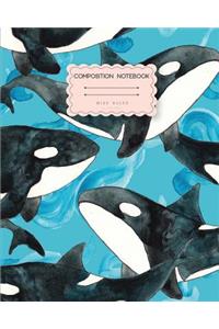 Wide ruled Composition notebook