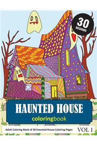 Haunted House Coloring Book