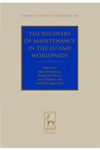 The Recovery of Maintenance in the EU and Worldwide