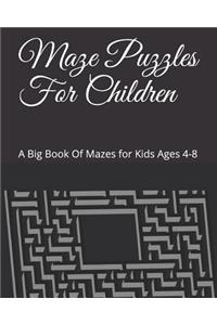 Maze Puzzles for Children