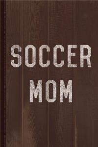 Vintage Soccer Mom Journal Notebook