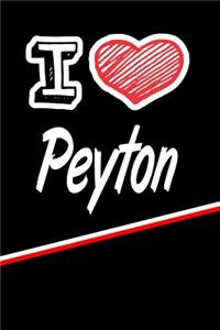 I Love Peyton