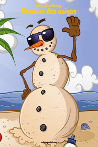 Livre de coloriage Hommes des neiges 2