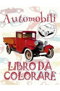 Automobili Libro da Colorare