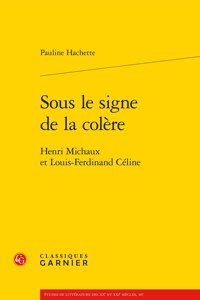 Sous Le Signe de la Colere