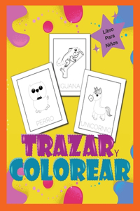 Trazar y Colorear Libro Para Niños