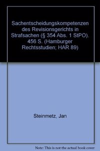 Sachentscheidungskompetenzen Des Revisionsgerichts in Strafsachen ( 354 Abs. 1 Stpo)