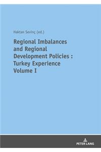 Regional Imbalances and Regional Development Policies
