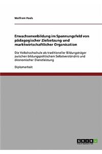 Erwachsenenbildung im Spannungsfeld von pädagogischer Zielsetzung und marktwirtschaftlicher Organisation
