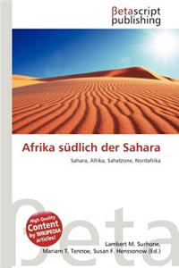 Afrika S Dlich Der Sahara