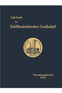 Jahrbuch Der Schiffbautechnischen Gesellschaft