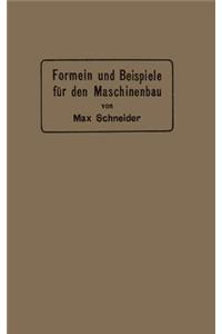 Formeln und Beispiele für den Maschinenbau