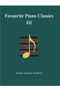 Favourite Piano Classics III